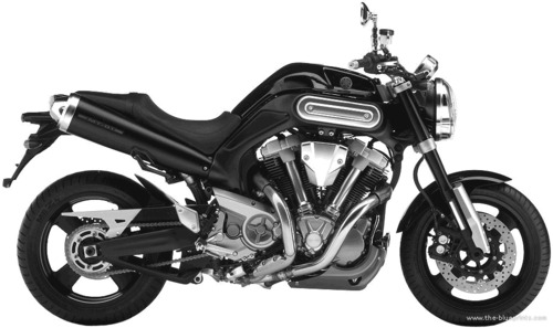 Product picture Yamaha MT 01 T Workshop Service Manual 2005 