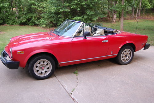 Product picture Fiat 124 Spider Service Manual 1979-1982