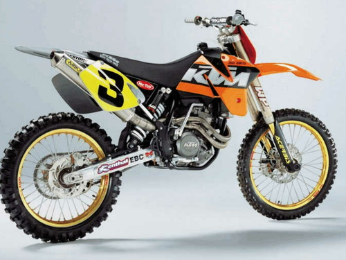 Product picture KTM 250,400,450,520,525,SX EXC Complete Manuals