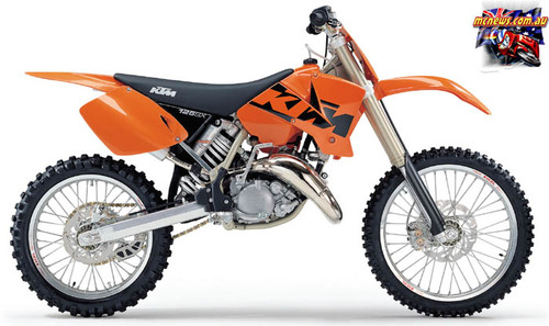 Product picture KTM 125 200 250 300 SX EXC Owners Manual 2003 